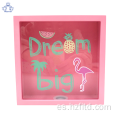 Huchas de madera Cute DREAM BIG Hucha